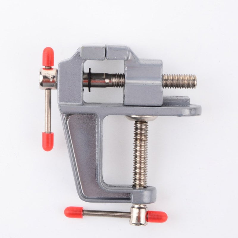 Sourcemall Mini Bench Vise Small Table Clamp Hobby Craft Repair Tool (Clamping Range: 0-1.2inch) - Image 4